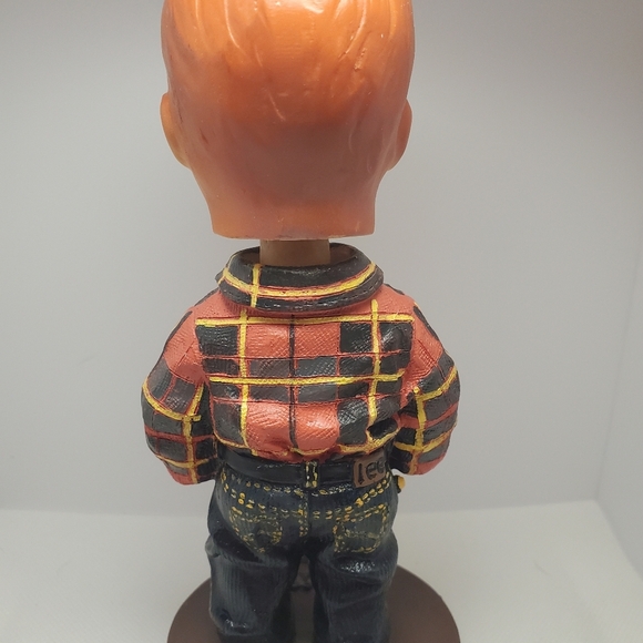 BUDDY LEE JEANS Bobble Head DOLL Advertising Dungarees Since 1889 CAN’T BUST’EM - Picture 7 of 7